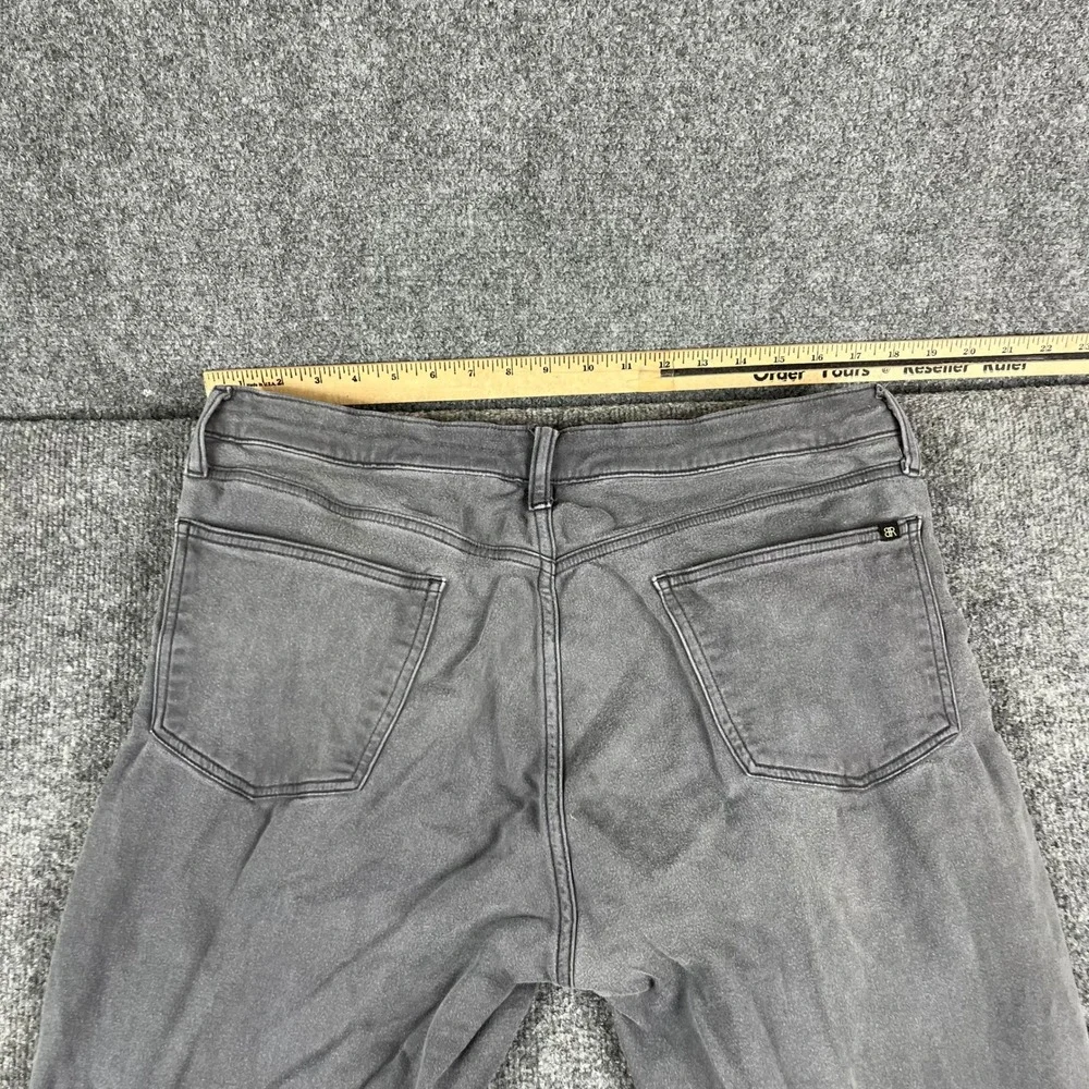 Banana Republic Pants‎ Mens Size 36x32 Gray Slim Fit Cotton Stretch Casual Chino